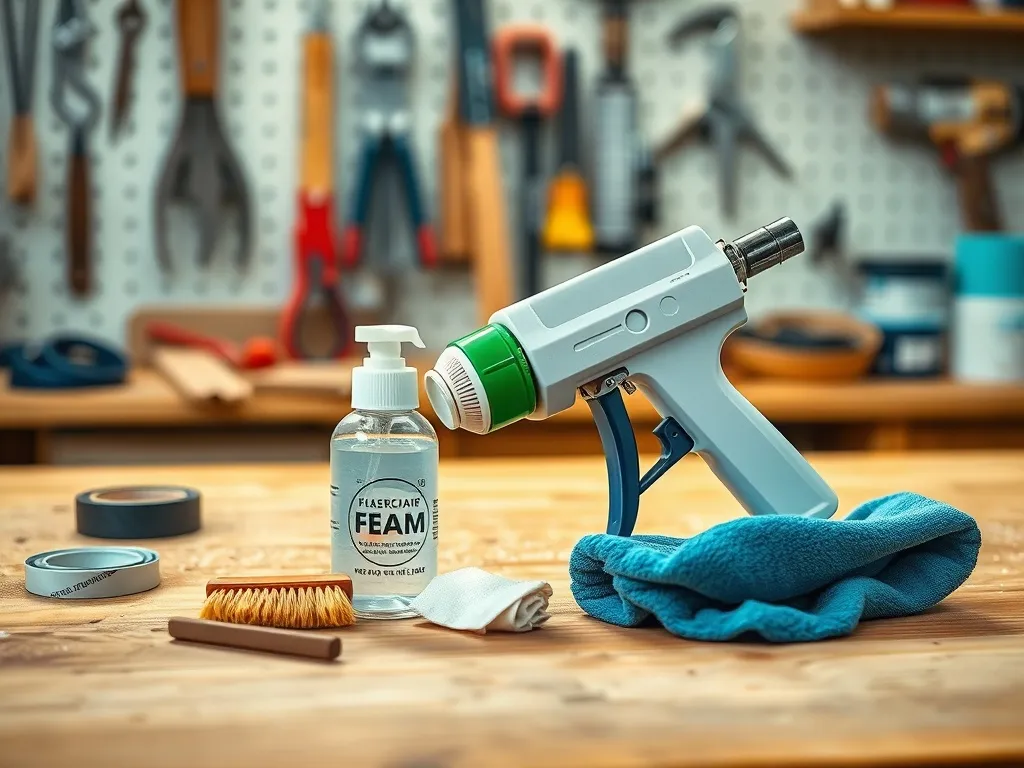 Jak wyczyścić pistolet do piany? Praktyczny przewodnik krok po kroku