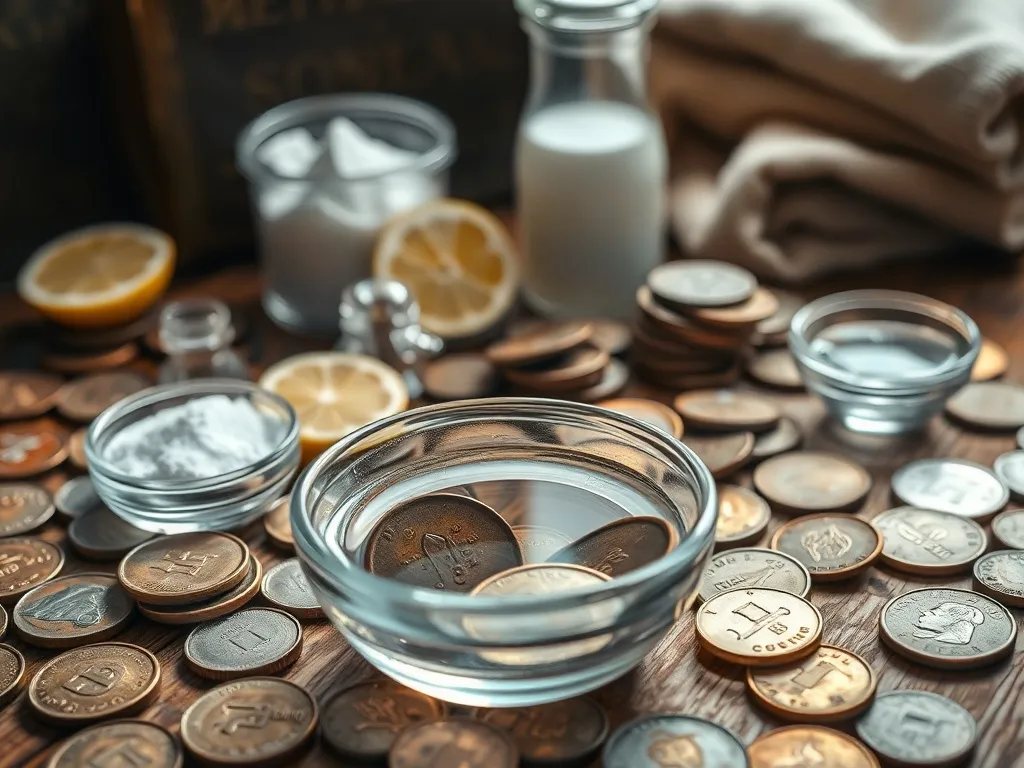 Jak wyczyścić monety? Skuteczne domowe sposoby na czyszczenie