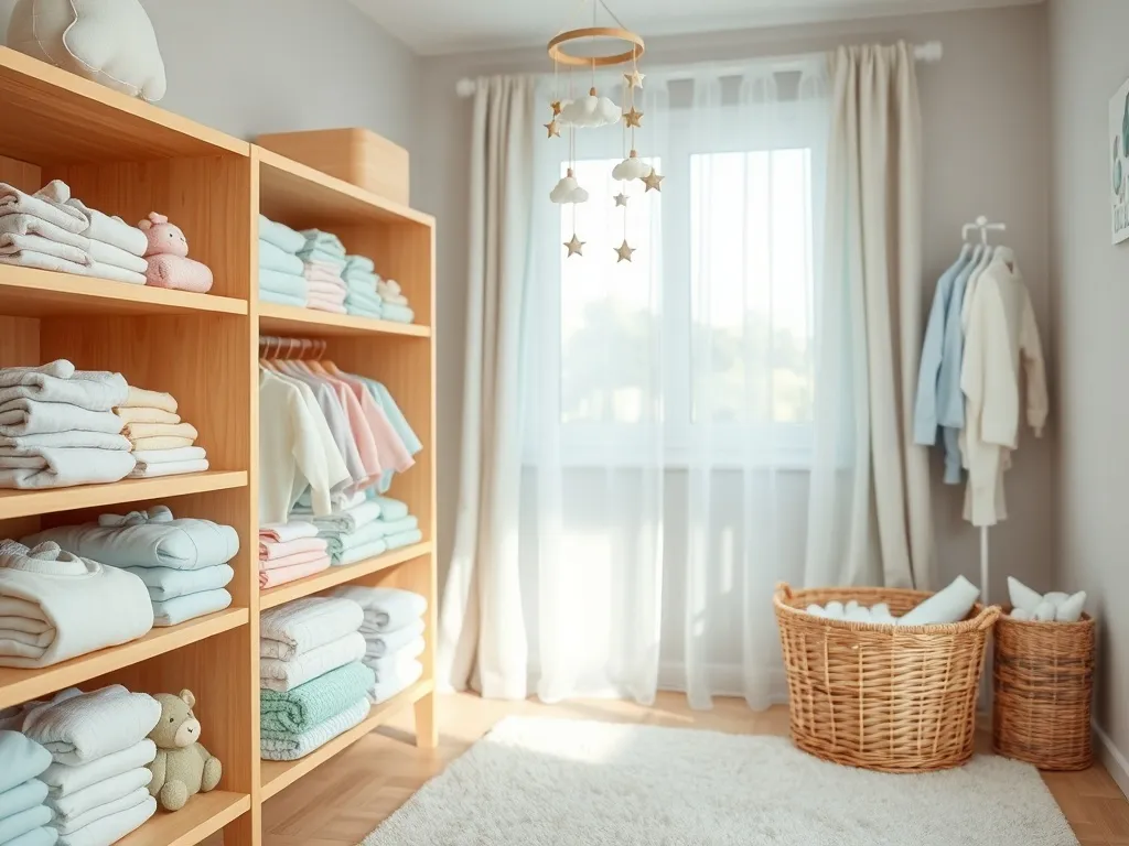 Jak ułożyć ubranka dla niemowlaka w szafie? Praktyczne porady