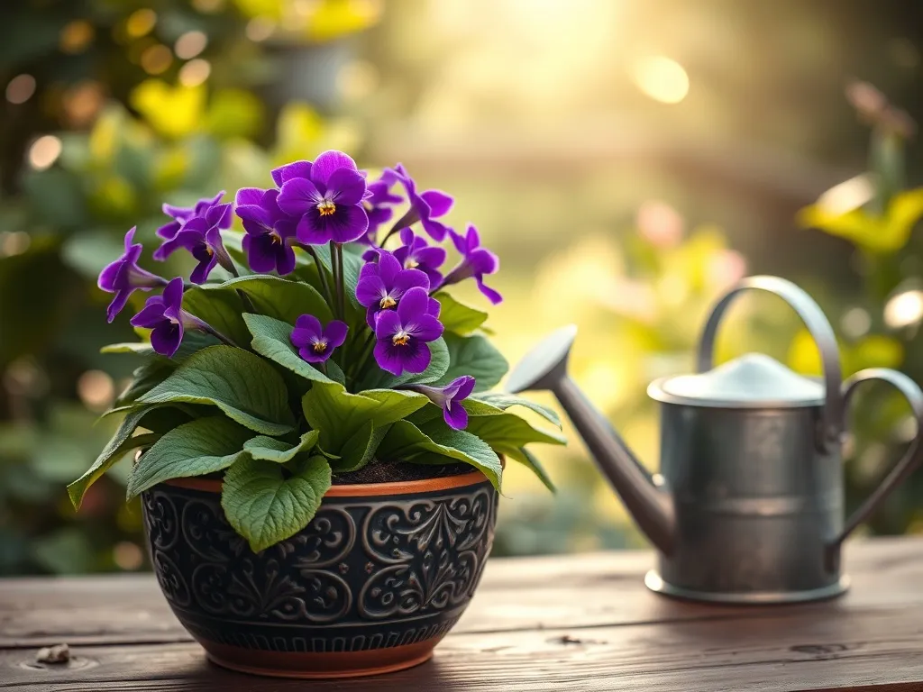 Jak podlewać fiołek alpejski, aby był zdrowy i piękny?