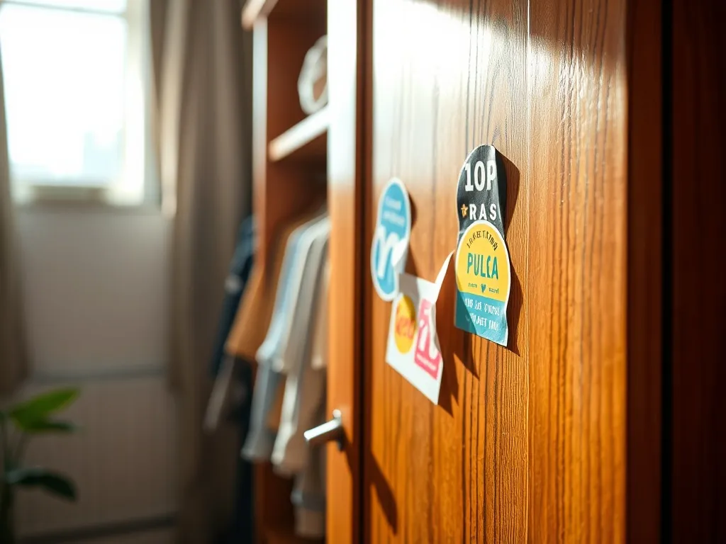 Jak ściągnąć naklejki z szafy? Skuteczne metody i porady