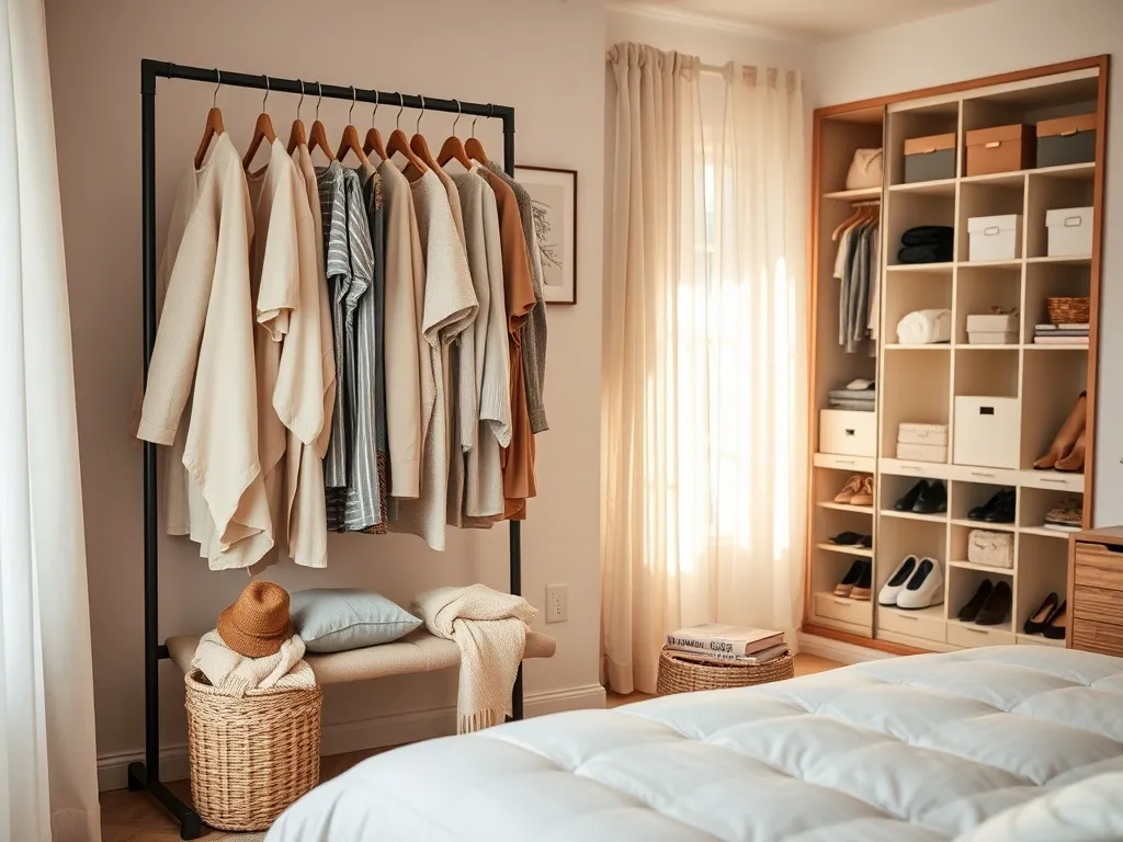 Jak wydzielić garderobę w sypialni? Praktyczne porady i inspiracje