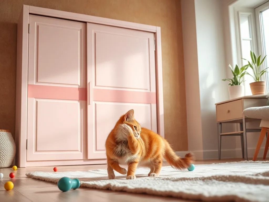 Jak zabezpieczyć szafę przesuwną przed kotem? Sprawdzone metody