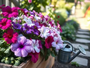 Jak często podlewać surfinie? Praktyczne porady dla ogrodników