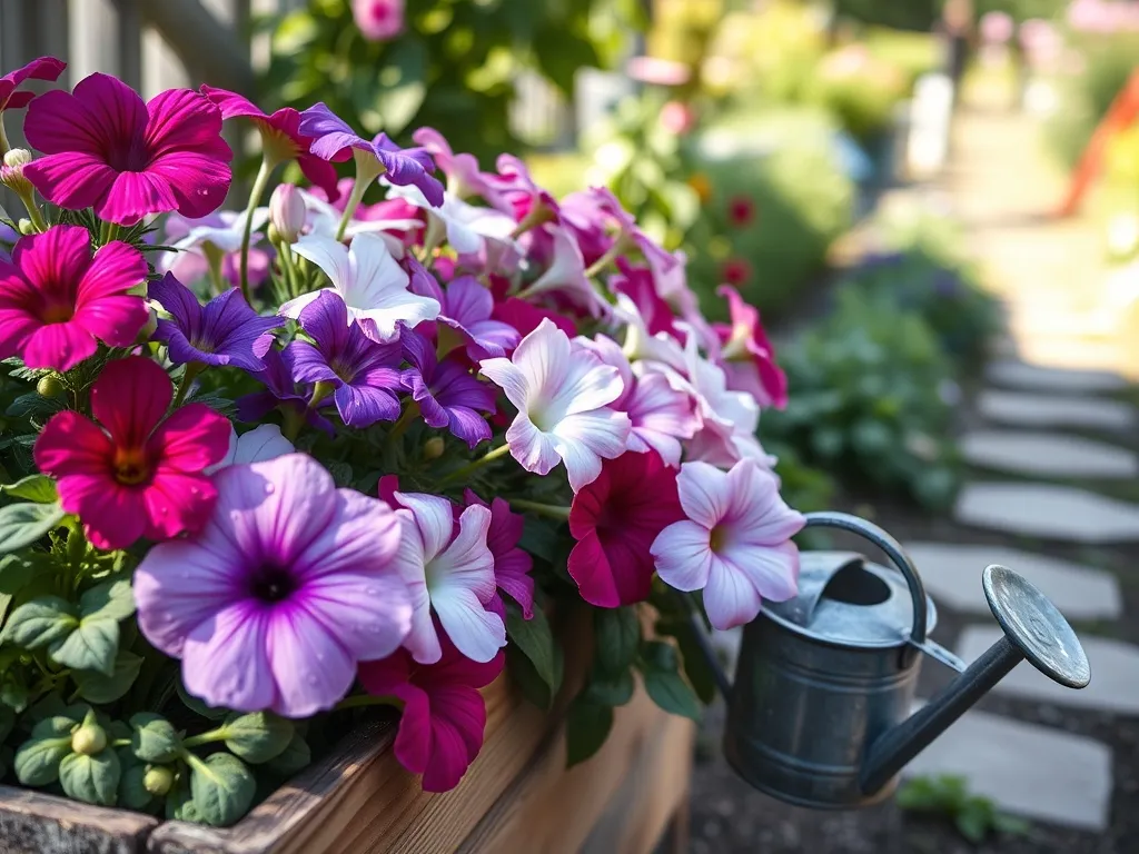 Jak często podlewać surfinie? Praktyczne porady dla ogrodników